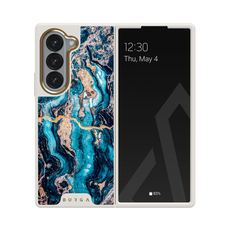 Mystic River - Blue Marble Samsung Galaxy Z Fold 6 Case