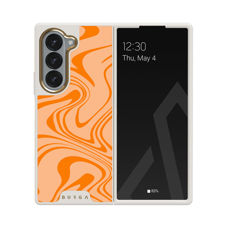 High Vibrations - Color Swirl Samsung Galaxy Z Fold 6 Case