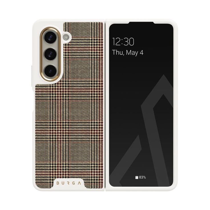 Favorite Coat - Plaid Samsung Galaxy Z Fold 5 Case